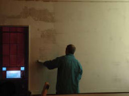 Starksboro Village Meeting House Sanctuary Refurbish- Wall Repairs