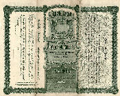 stock certificate for the Starksboro Farmers Co-operative Association, Inc., Starksboro, Vermont issued to Olive A. Carpenter on June 29, 1918