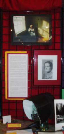 Bertha Brown Hanson exhibit at the Vermont History Expo for 2005