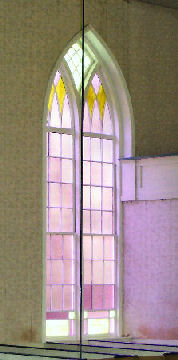 Gothic Windows at the Starksboro Village Meeting House